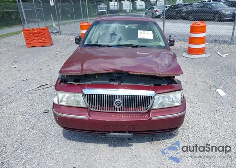2004 Mercury Grand Marquis Ls from USA, damaged, VIN 2MHFM75W34X686807